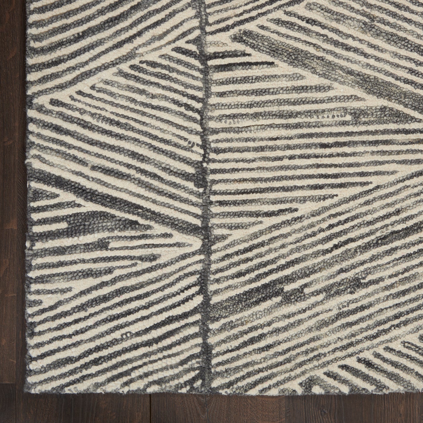 Nourison Home Colorado  Grey White  Contemporary