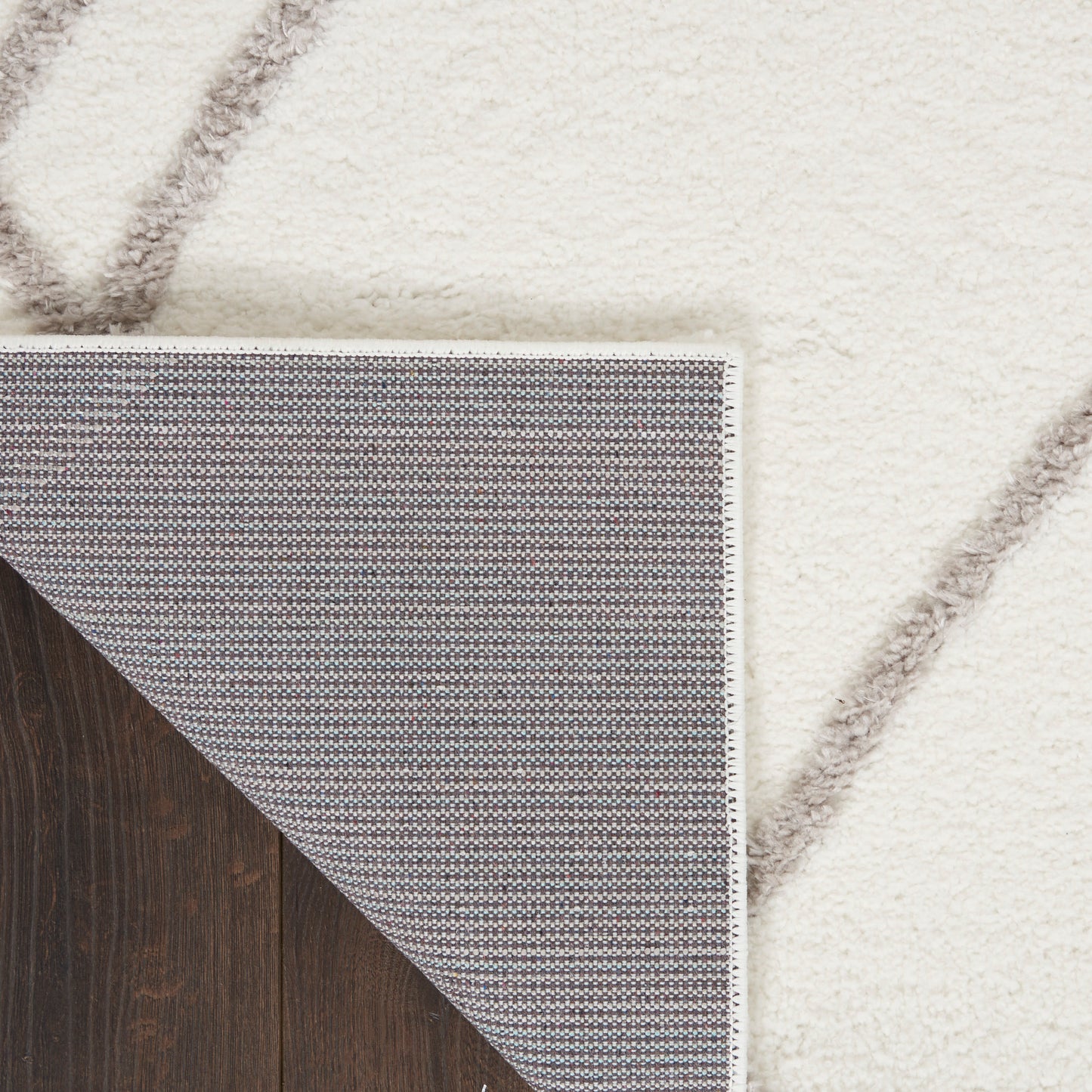 Nourison Home Feather Soft  Ivory Grey  Contemporary