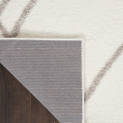 Nourison Home Feather Soft  Ivory Grey  Contemporary