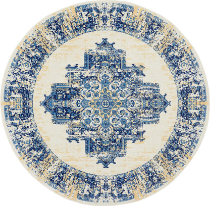 Nourison Home Grafix GRF14 White Transitional Power-loomed Rug