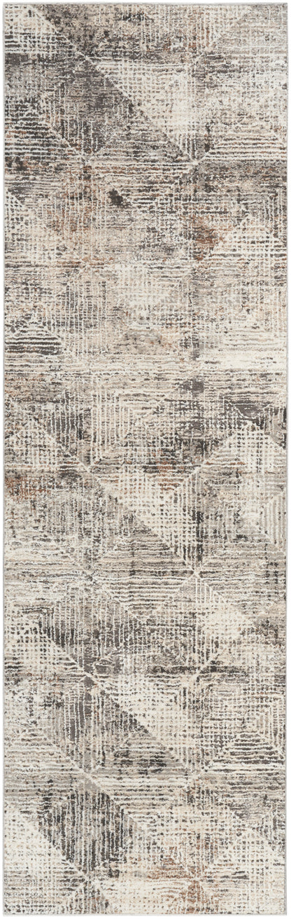 Nourison Home Sustainable Trends SUT08 Ivory Multicolor Contemporary Power-loomed Rug