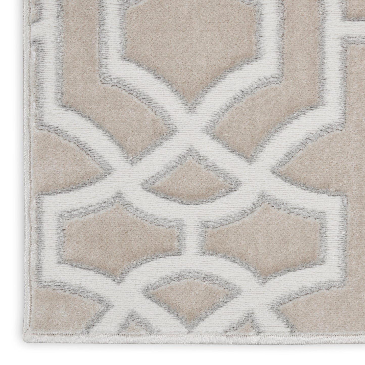 Inspire Me! Home Décor Joli  Beige White  Contemporary