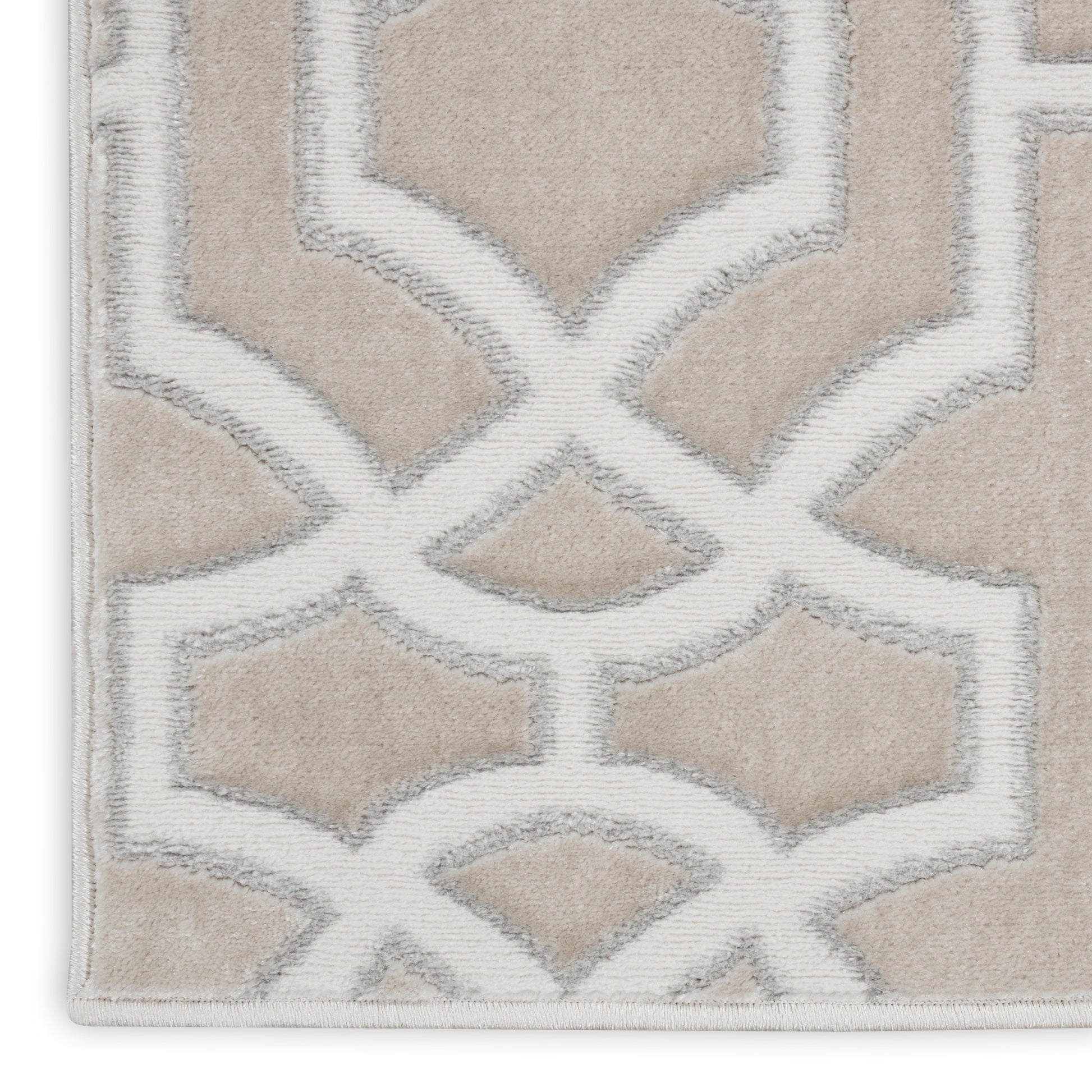 Inspire Me! Home Décor Joli  Beige White  Contemporary