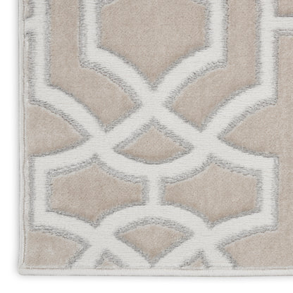 Inspire Me! Home Décor Joli  Beige White  Contemporary
