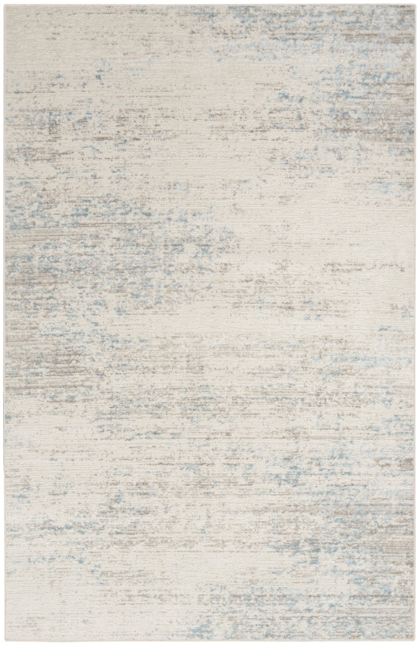 Calvin Klein CK029 Captivating CVT01 Cream Blue Contemporary Power-loomed Rug