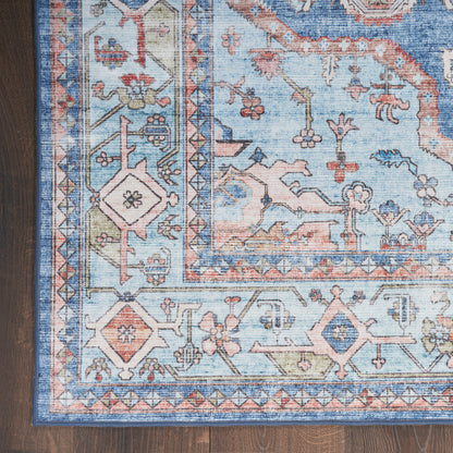 Nourison Home Fulton  Blue  Traditional