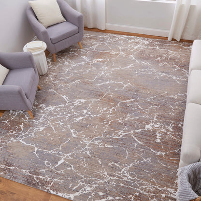 Feizy Pryor  Ivory Multi Modern/Bohemian & Eclectic/Casual