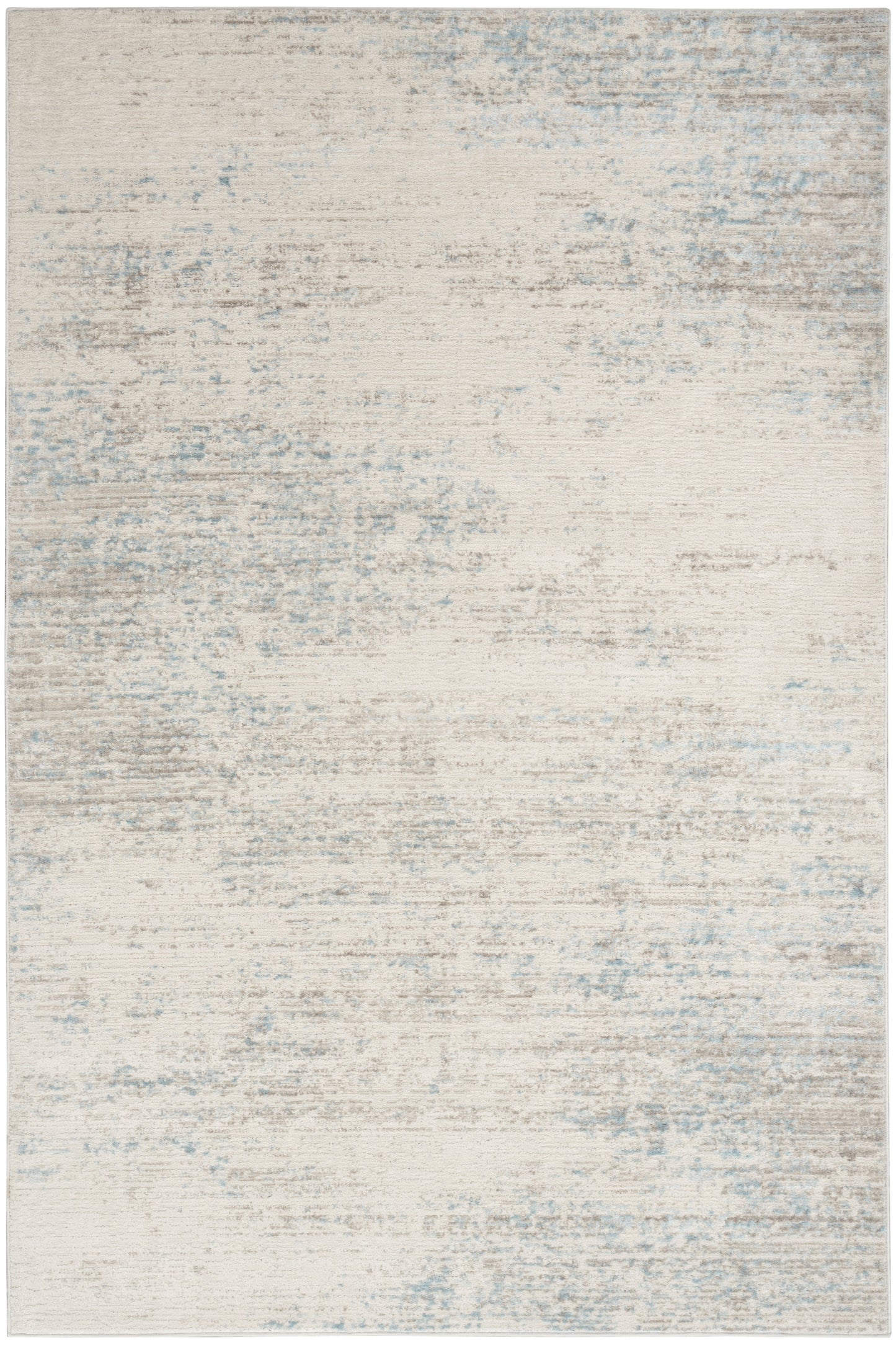 Calvin Klein CK029 Captivating CVT01 Cream Blue Contemporary Power-loomed Rug