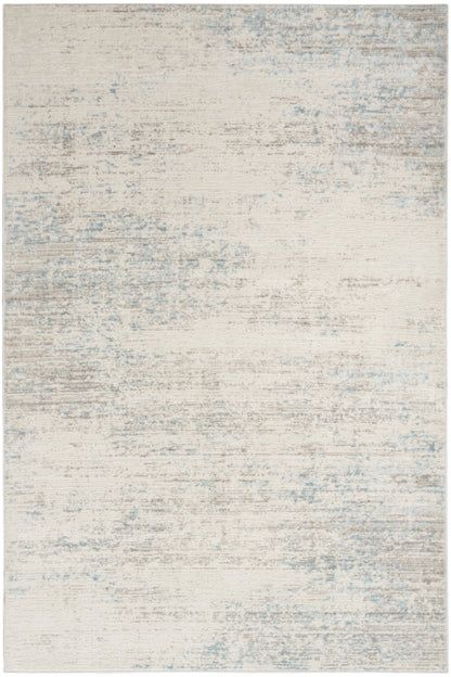 Calvin Klein CK029 Captivating CVT01 Cream Blue Contemporary Power-loomed Rug