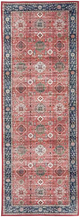 Nourison Home Fulton FUL12 Brick Traditional Power-loomed Rug
