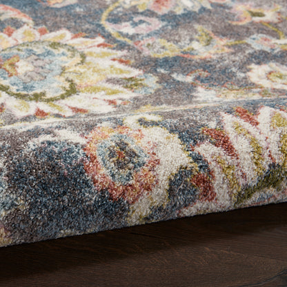 Nourison Home Soraya  Charcoal Multi  Transitional