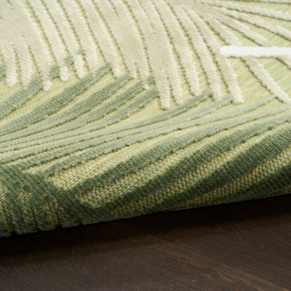 Nourison Home Suncoast  Green  Contemporary