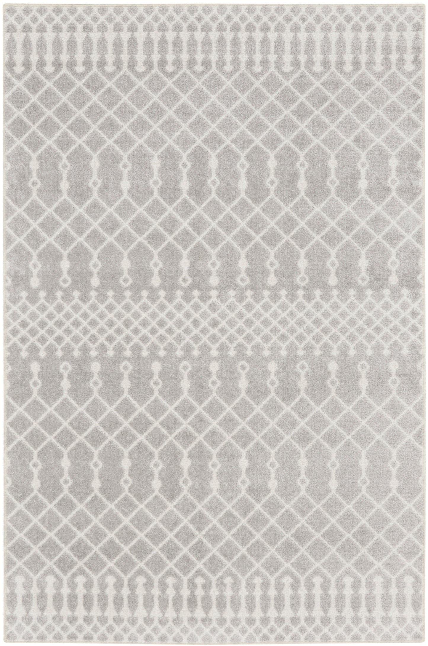 Nourison Home Astra Machine Washable ASW10 Grey Transitional Power-loomed Rug