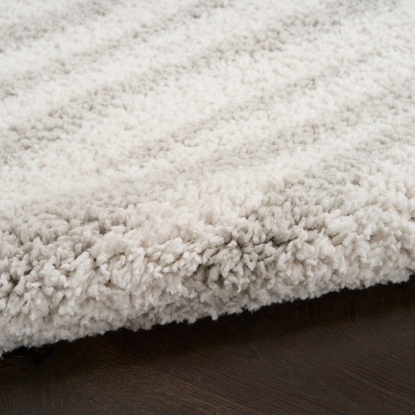 Nourison Home Modern Shag  Ivory Grey  Contemporary