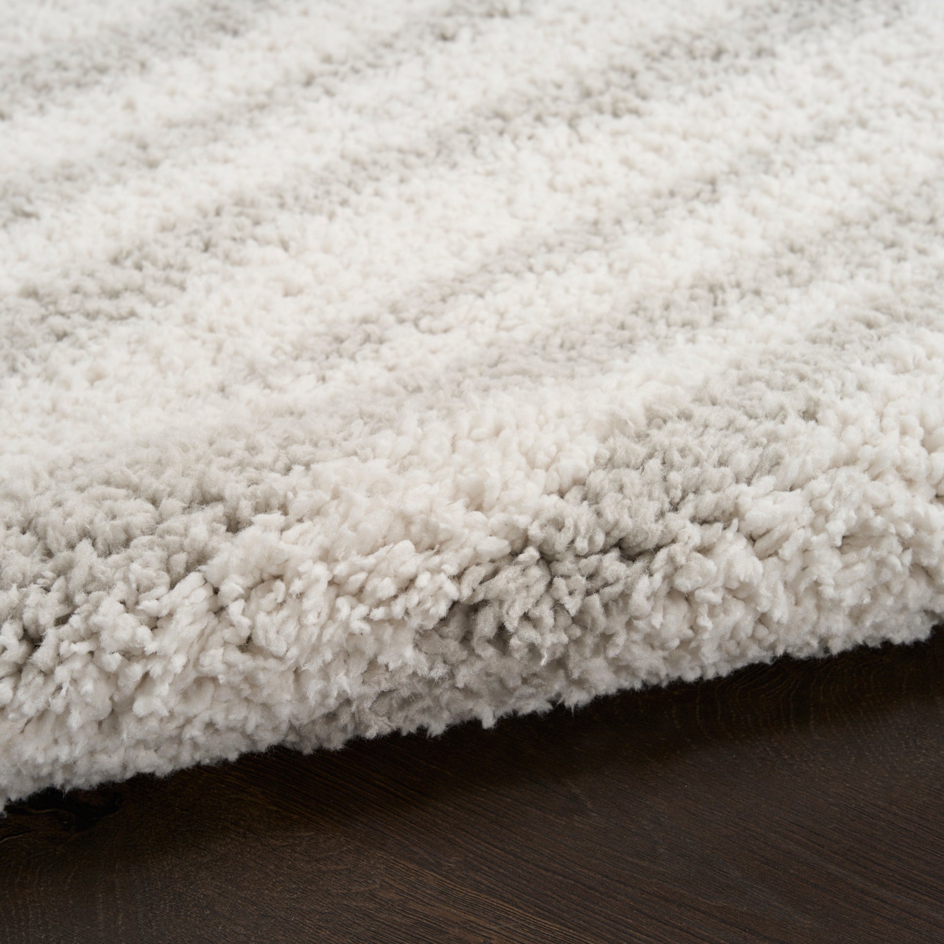 Nourison Home Modern Shag  Ivory Grey  Contemporary