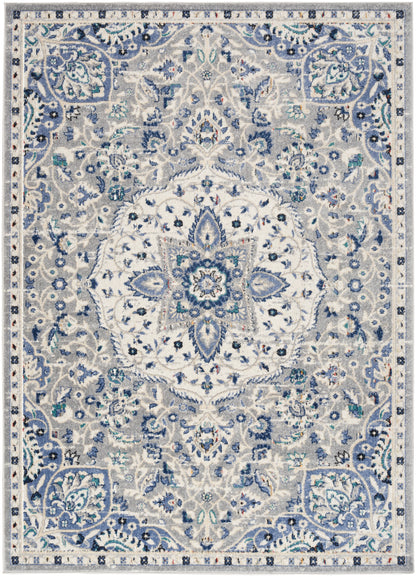 Nourison Home Passion PSN22 Grey Beige Transitional Power-loomed Rugs