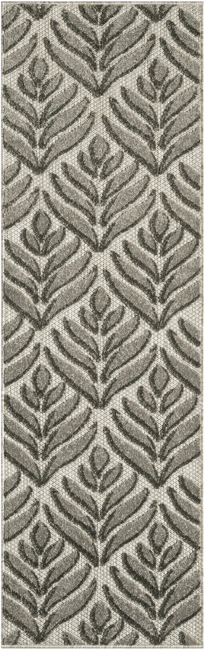 Nourison Home Aloha ALH35 Charcoal Contemporary Power-loomed Rugs