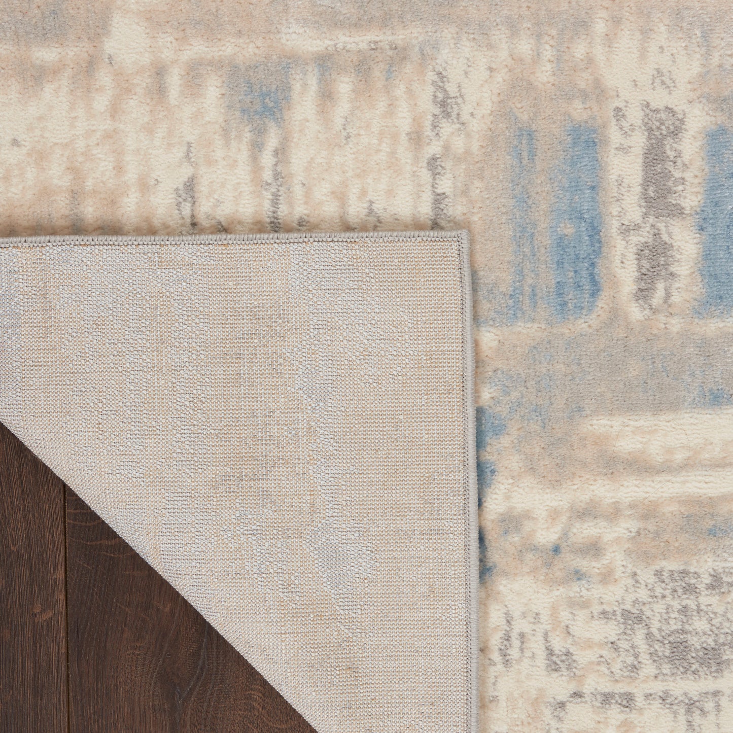 Nourison Home Solace  Ivory Grey Blue  Contemporary