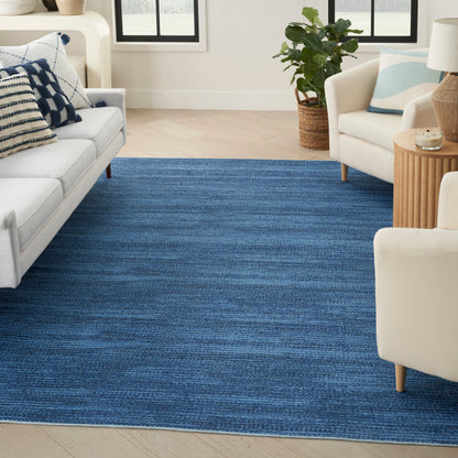 Nourison Home Nourison Washables  Blue  Contemporary