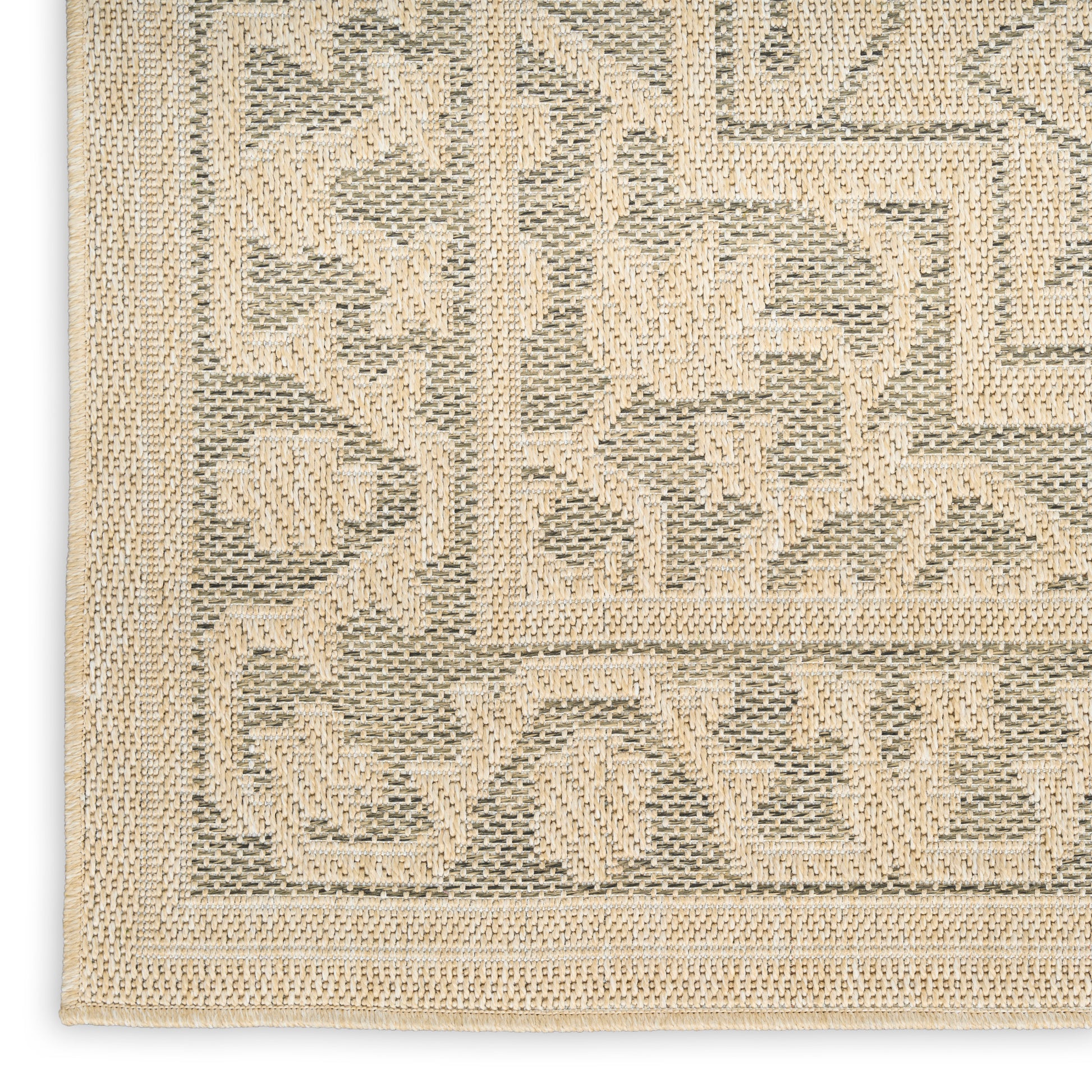 Nourison Home Tulum  Taupe Olive  Contemporary