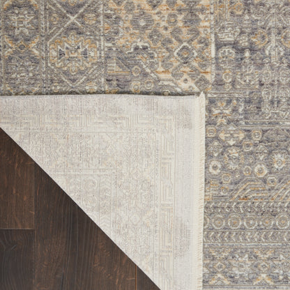 Nourison Home Lustrous Weave  Grey Beige  