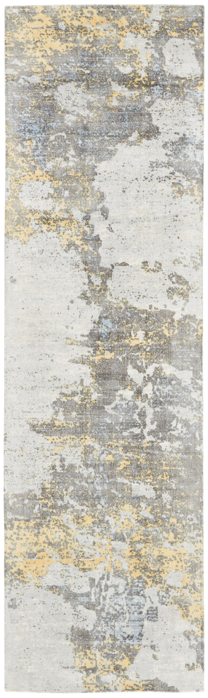 Nourison Home Safari Dreams KI371 Ivory Gold Contemporary Loomed Rug
