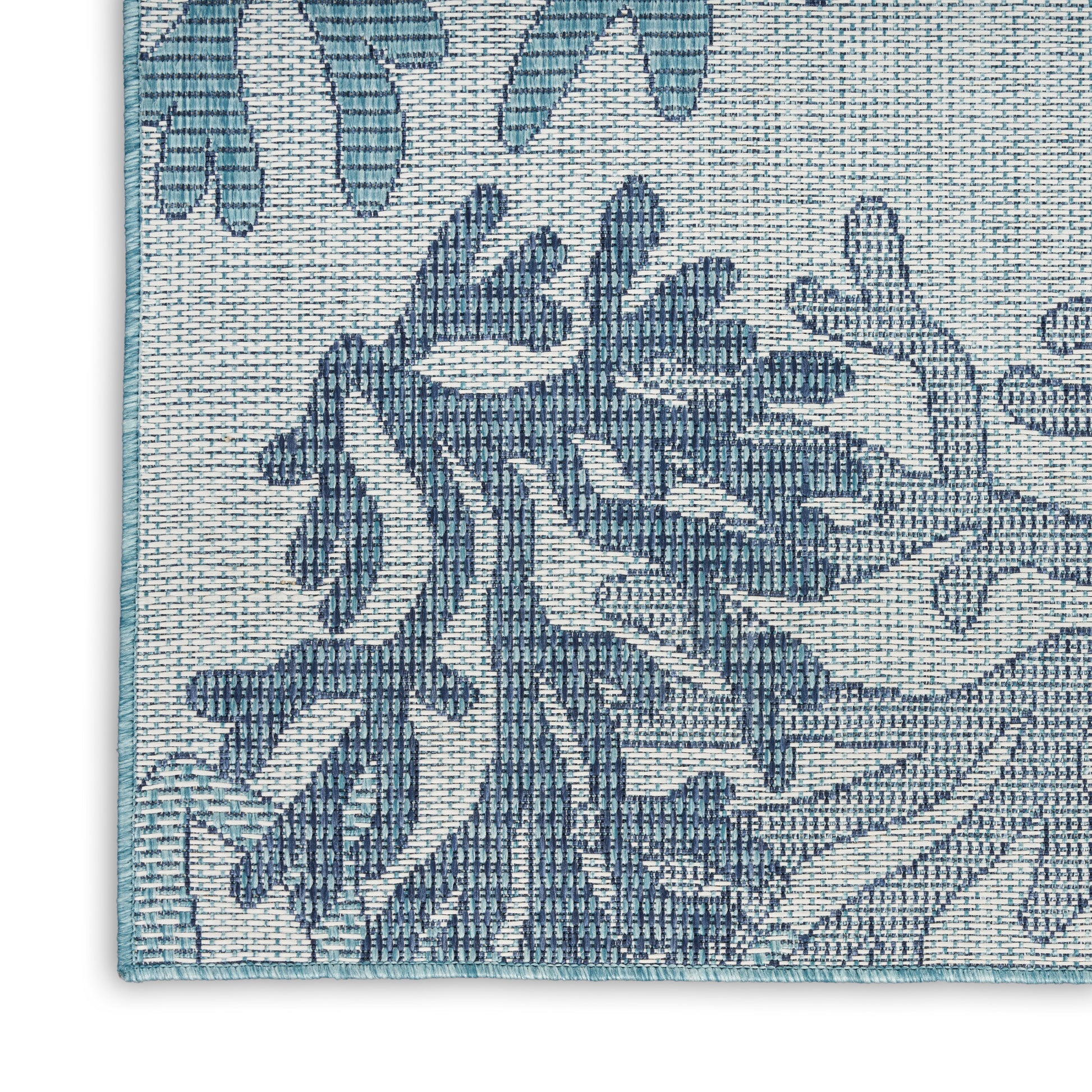 Nourison Home Garden Oasis  Blue  Contemporary