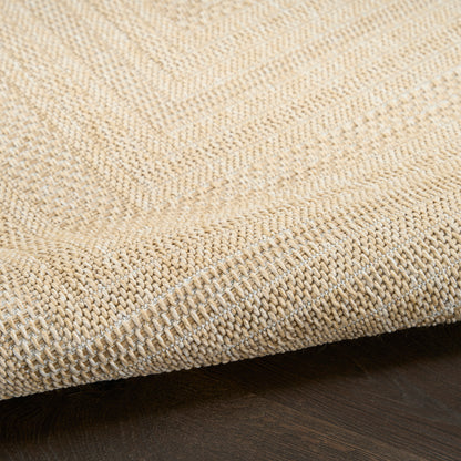 Nourison Home Tulum  Cream  Contemporary