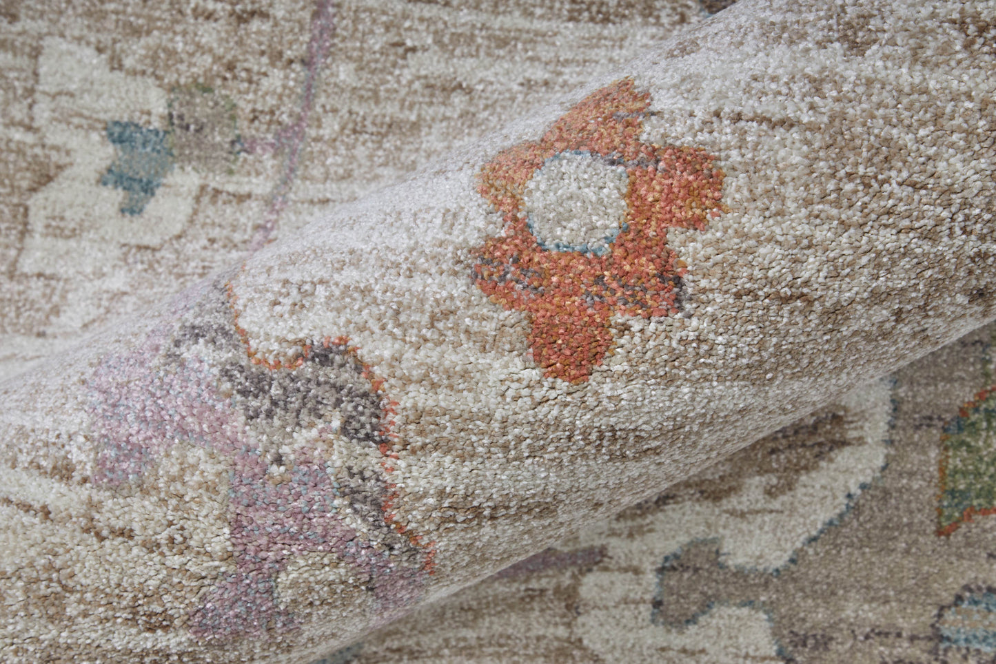 Feizy Dartmouth  Beige Multi Transitional/Bohemian & Eclectic