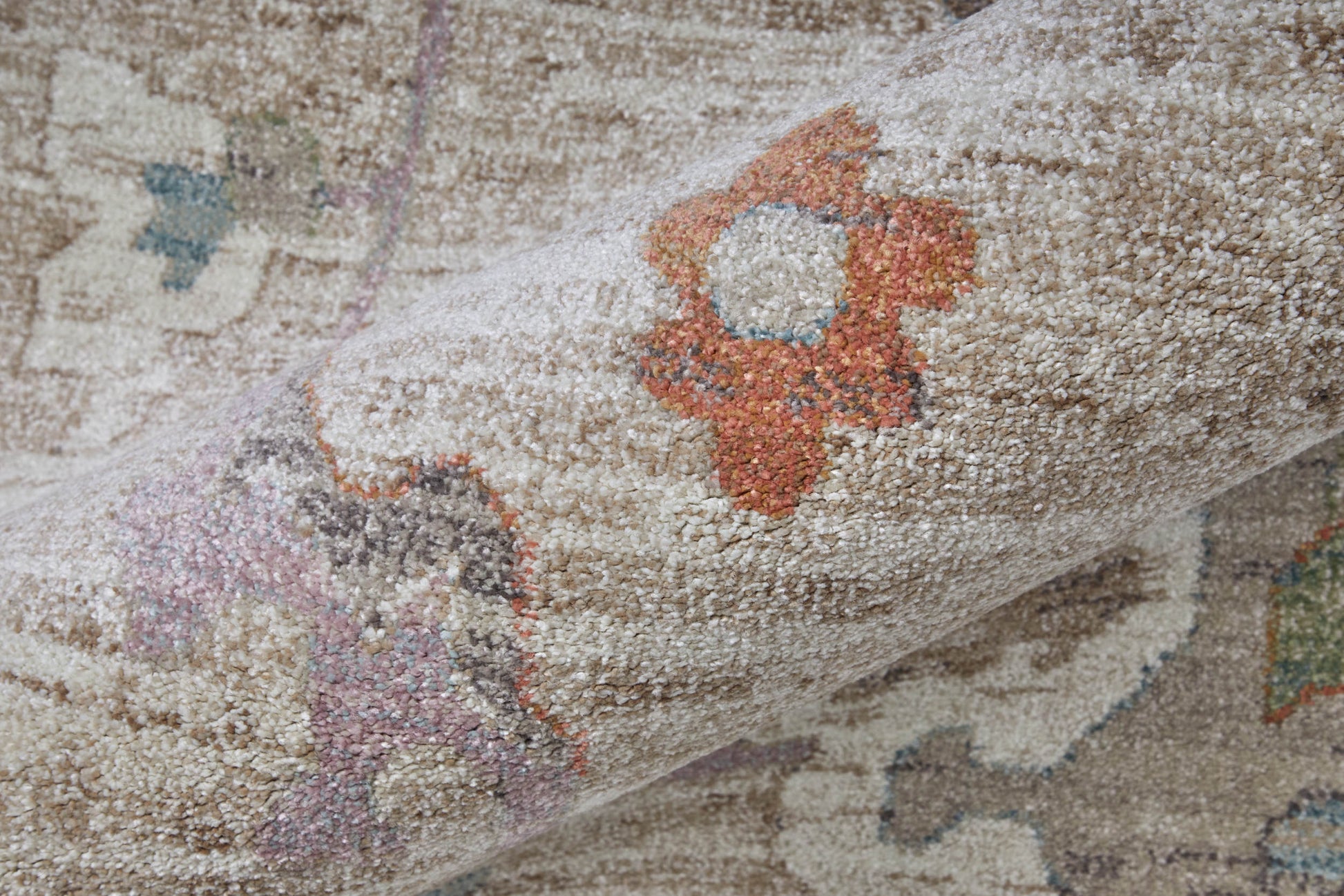 Feizy Dartmouth  Beige Multi Transitional/Bohemian & Eclectic