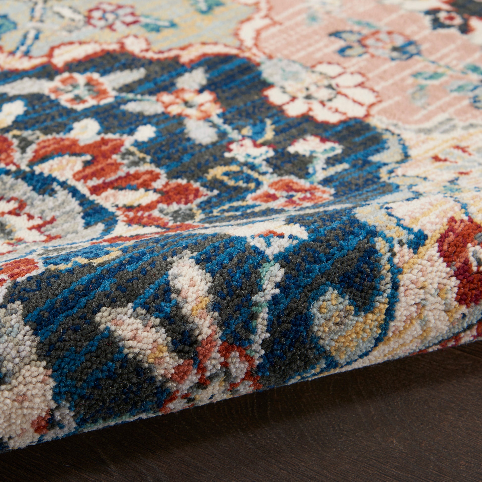 Nourison Home Parisa  Multicolor  Transitional
