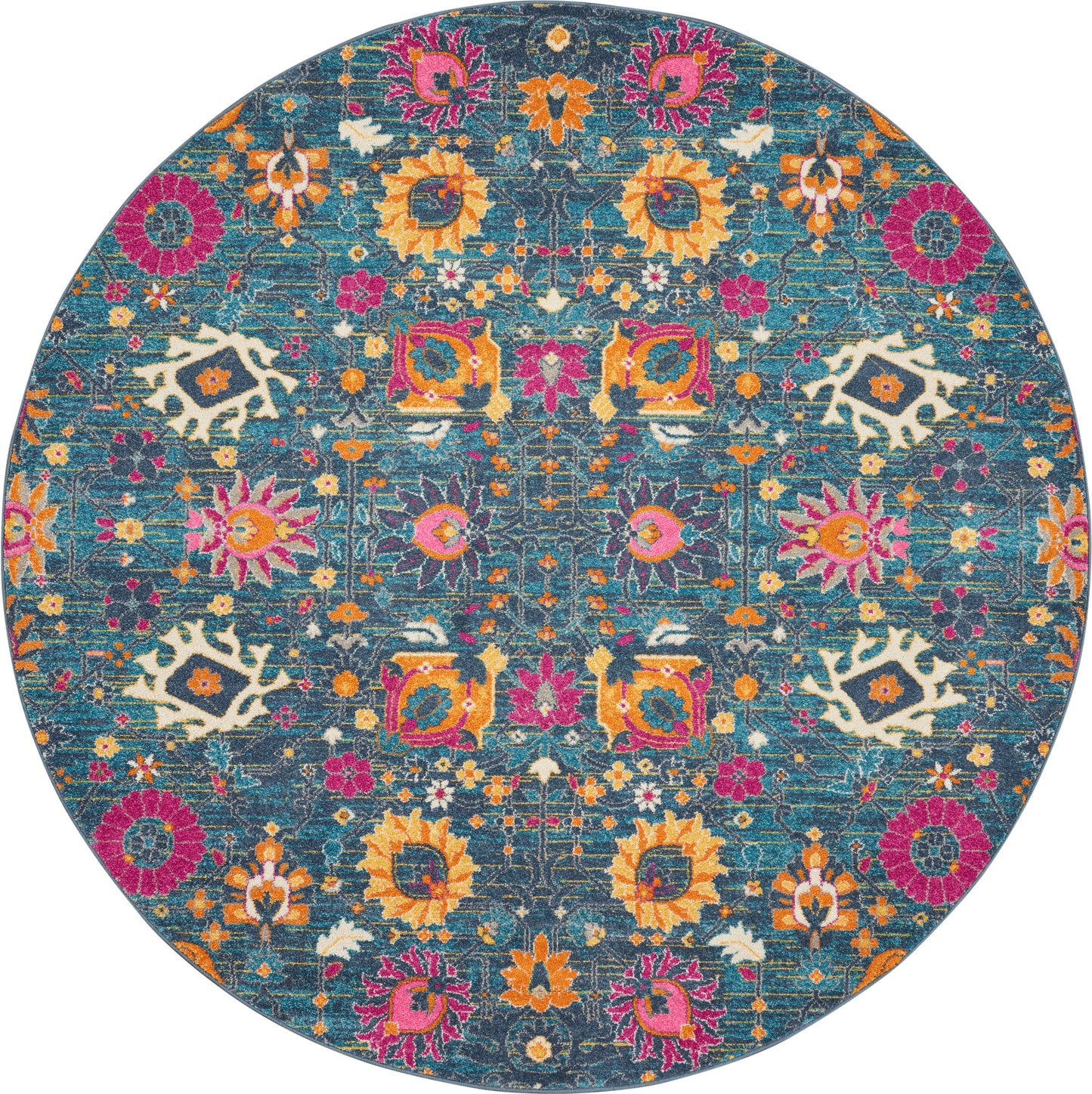 Nourison Home Passion PSN01 Denim Transitional Power-loomed Rugs