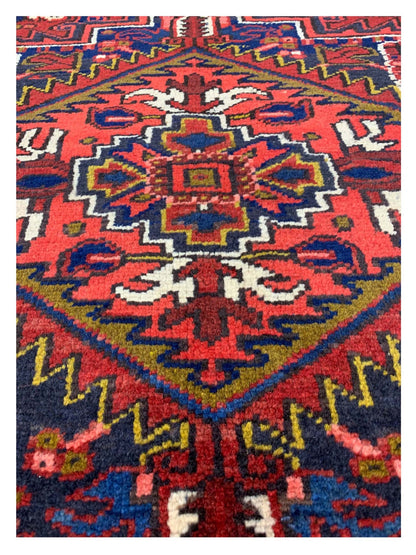 Artisan Persian Traditions Red Charcoal Traditional Knotted Rug - Rugs - Artisan - Atlanta Designer Rugs
