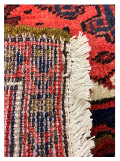 Artisan Persian Traditions Red Charcoal Traditional Knotted Rug - Rugs - Artisan - Atlanta Designer Rugs