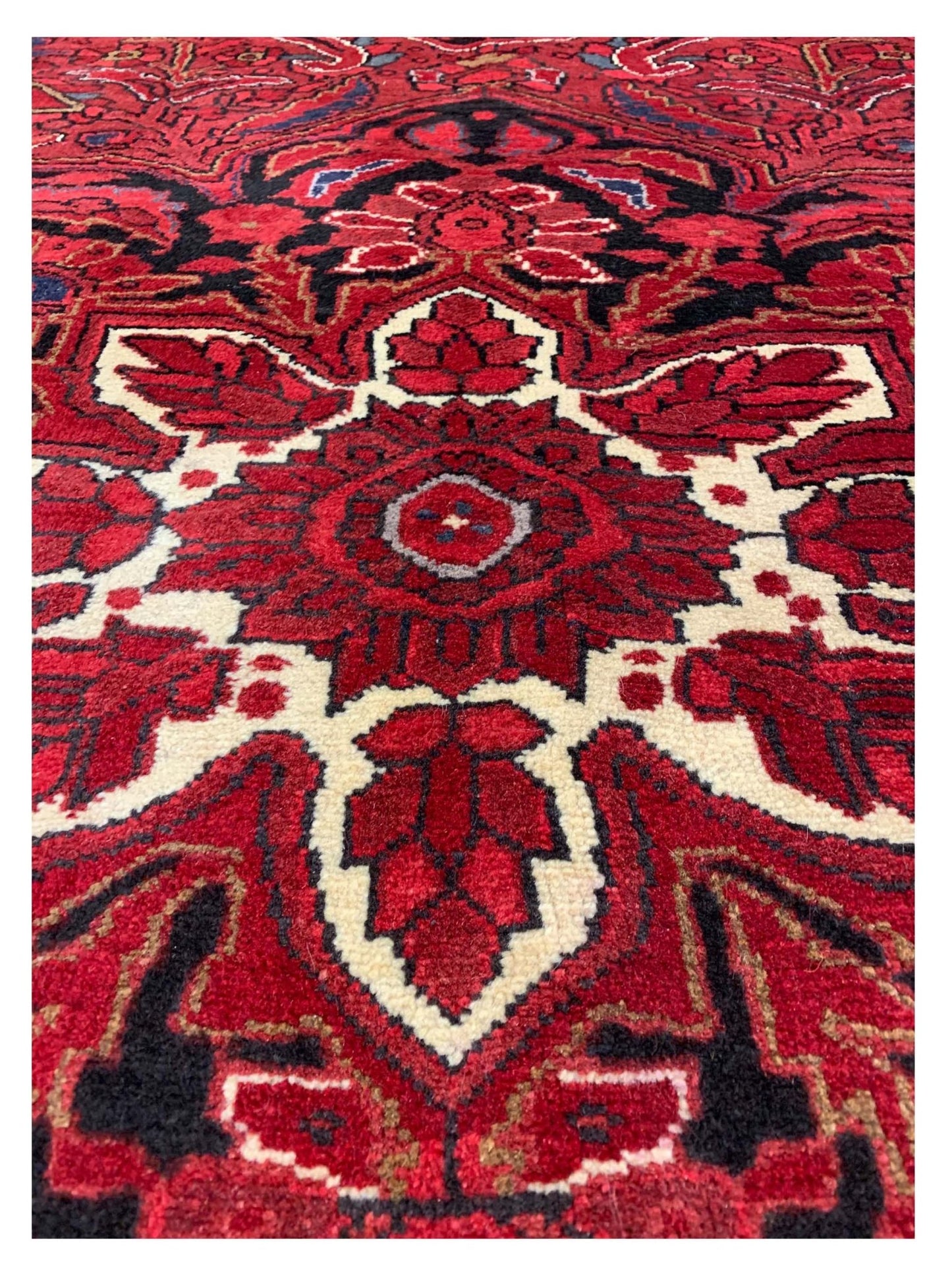 Artisan Persian Traditions Red Charcoal Traditional Knotted Rug - Rugs - Artisan - Atlanta Designer Rugs