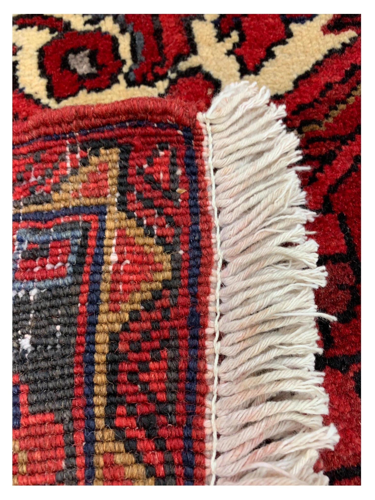 Artisan Persian Traditions Red Charcoal Traditional Knotted Rug - Rugs - Artisan - Atlanta Designer Rugs