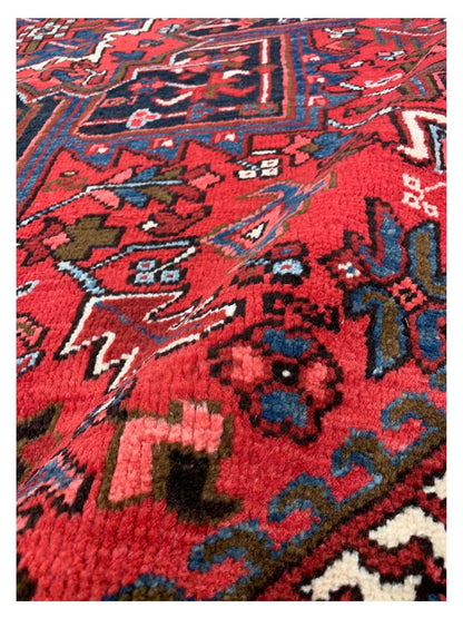 Artisan Persian Traditions Red Navy Traditional Knotted Rug - Rugs - Artisan - Atlanta Designer Rugs