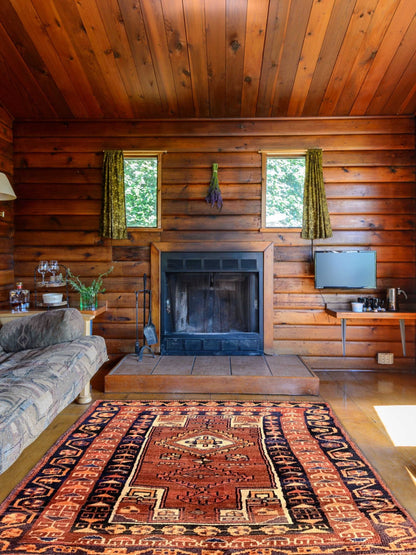 Artisan Persian Traditions Rust Black Traditional Knotted Rug - Rugs - Artisan - Atlanta Designer Rugs