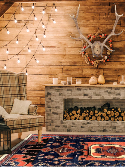 Artisan Persian Traditions Black Rose Traditional Knotted Rug - Rugs - Artisan - Atlanta Designer Rugs