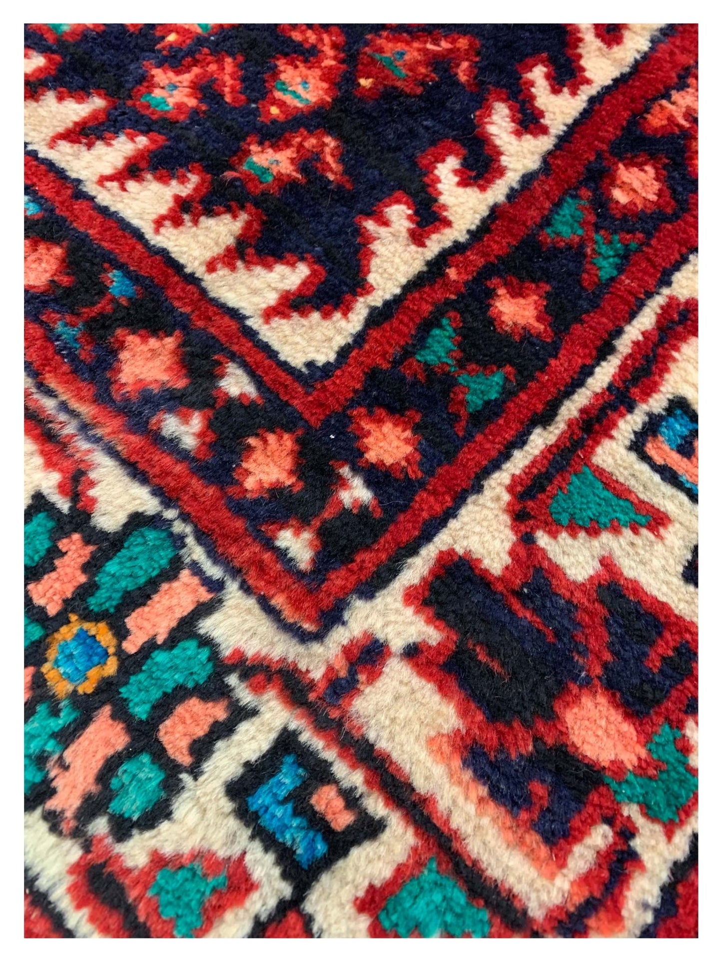 Artisan Persian Traditions Red Beige Traditional Knotted Rug - Rugs - Artisan - Atlanta Designer Rugs
