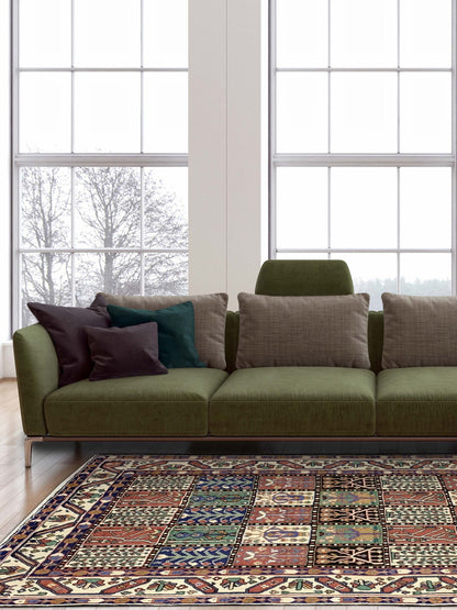 Artisan Persian Traditions Multi Beige Traditional Knotted Rug - Rugs - Artisan - Atlanta Designer Rugs