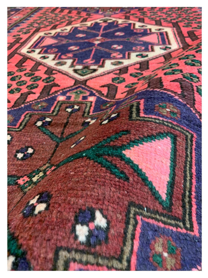 Artisan Persian Traditions Rose Plum Traditional Knotted Rug - Rugs - Artisan - Atlanta Designer Rugs