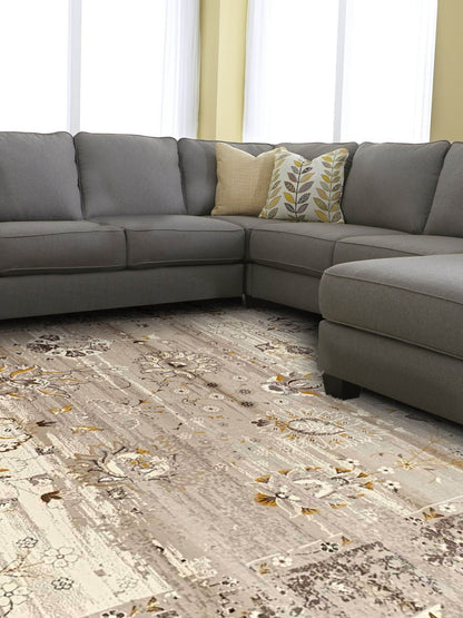 Artisan Julia Beige Dk.Beige Transitional Machinemade Rug - Rugs - Artisan - Atlanta Designer Rugs