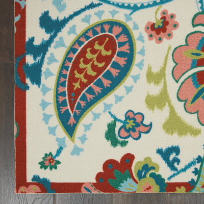 Waverly Sun N Shade  Ivory  Transitional