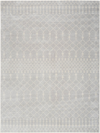 Nourison Home Astra Machine Washable ASW10 Grey Transitional Power-loomed Rug