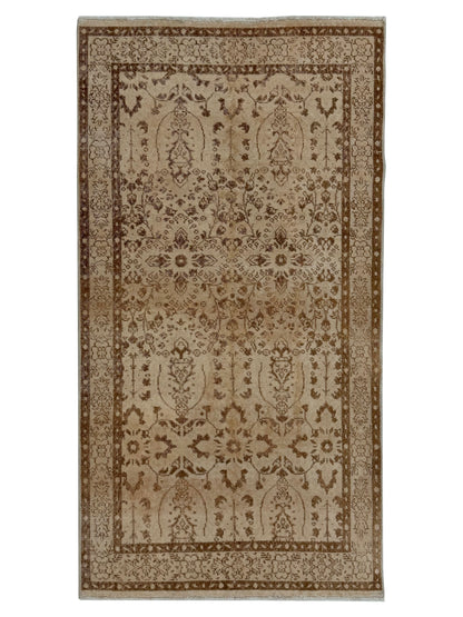 Artisan Angelina  Beige  Vintage Knotted Rug