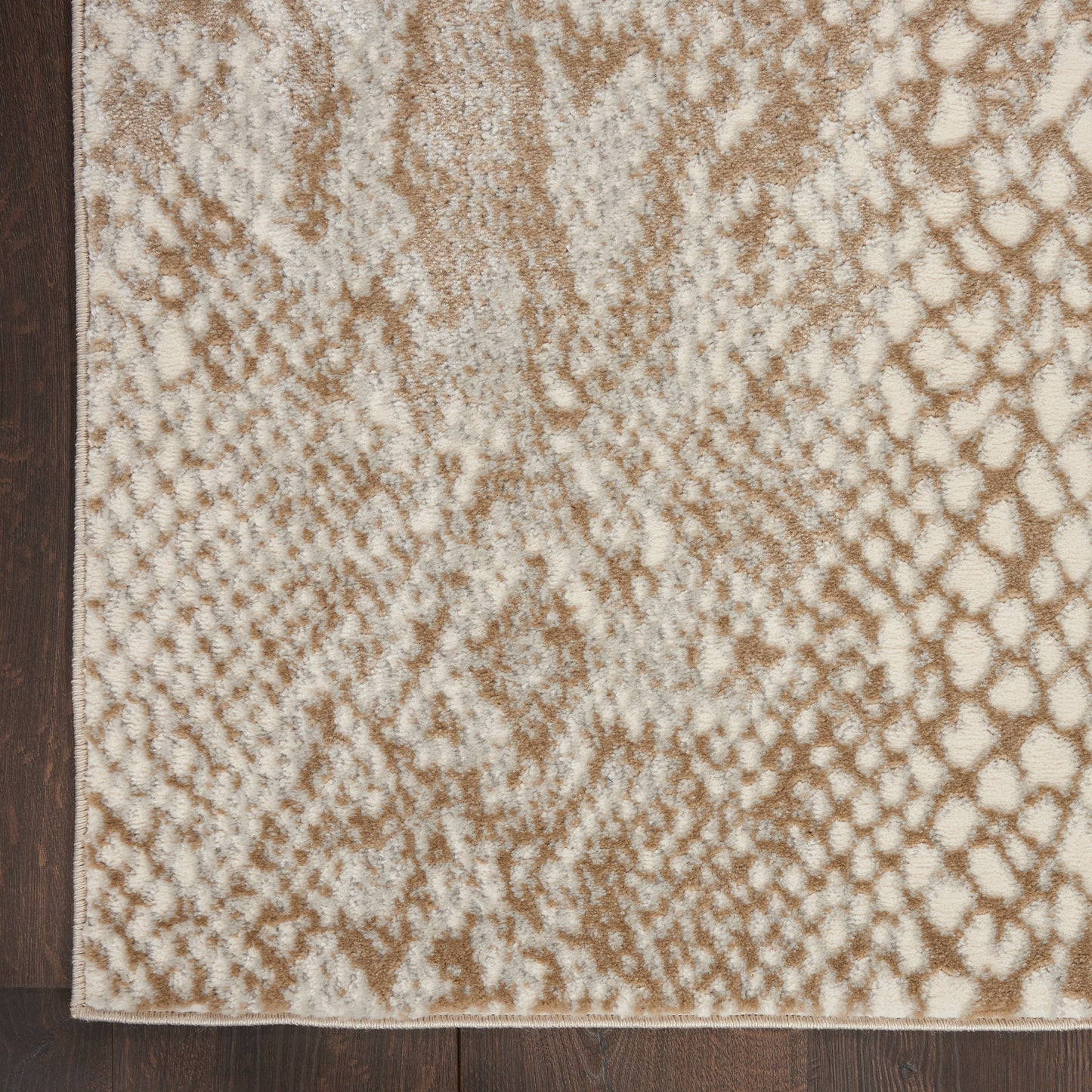 Nourison Home Solace  Ivory Beige  Contemporary