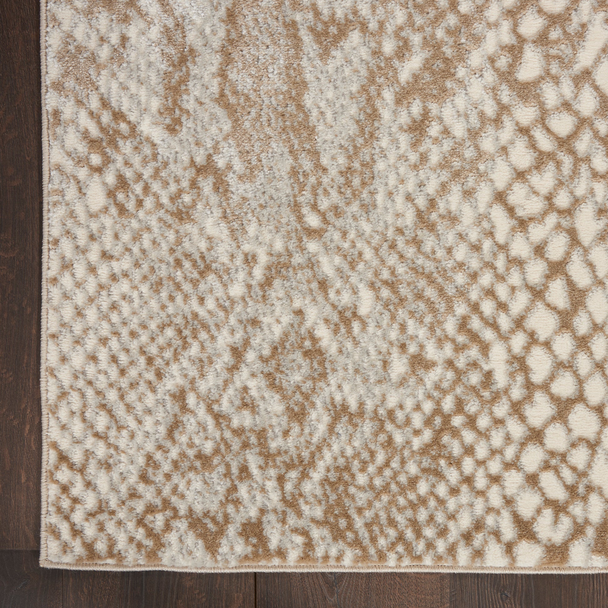 Nourison Home Solace  Ivory Beige  Contemporary