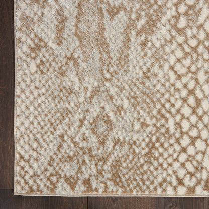Nourison Home Solace  Ivory Beige  Contemporary