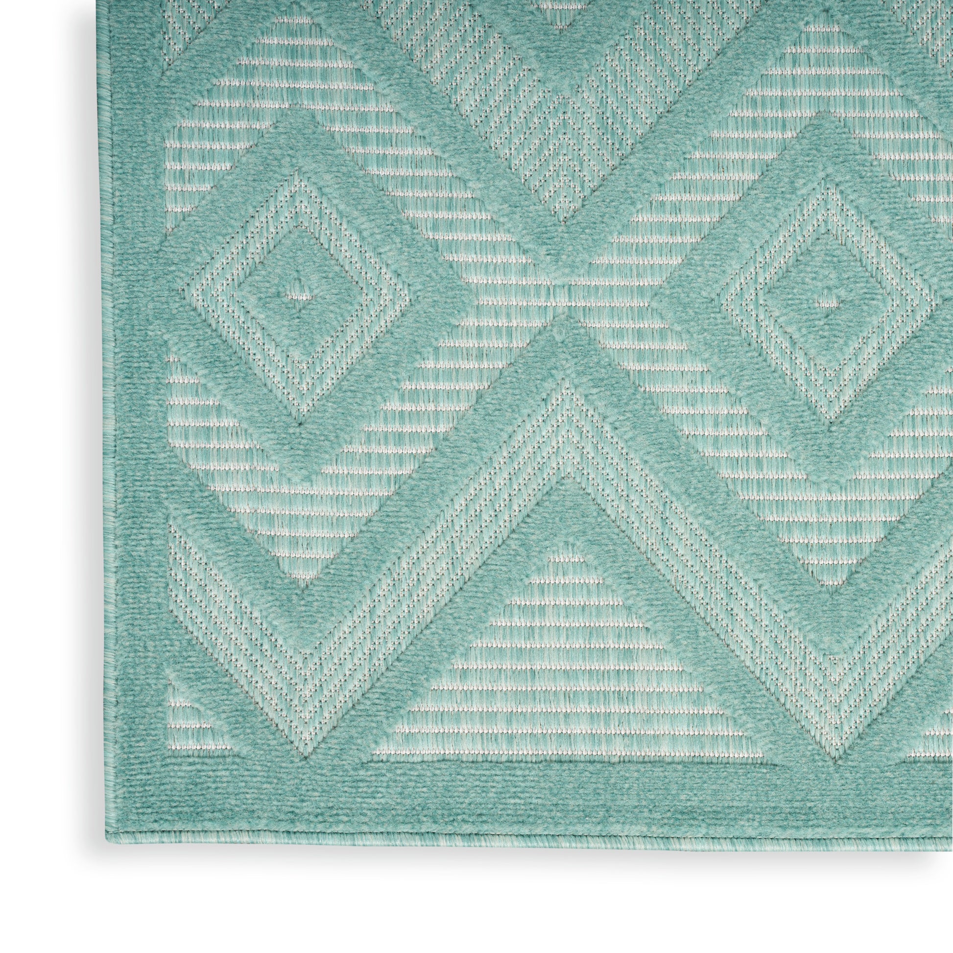 Nourison Home Versatile  Aqua Teal  Contemporary